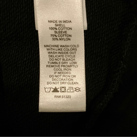 1. State Women’s Classic Black Cotton Top with Lace Sleeves | Size Medium - Picture 6 of 9